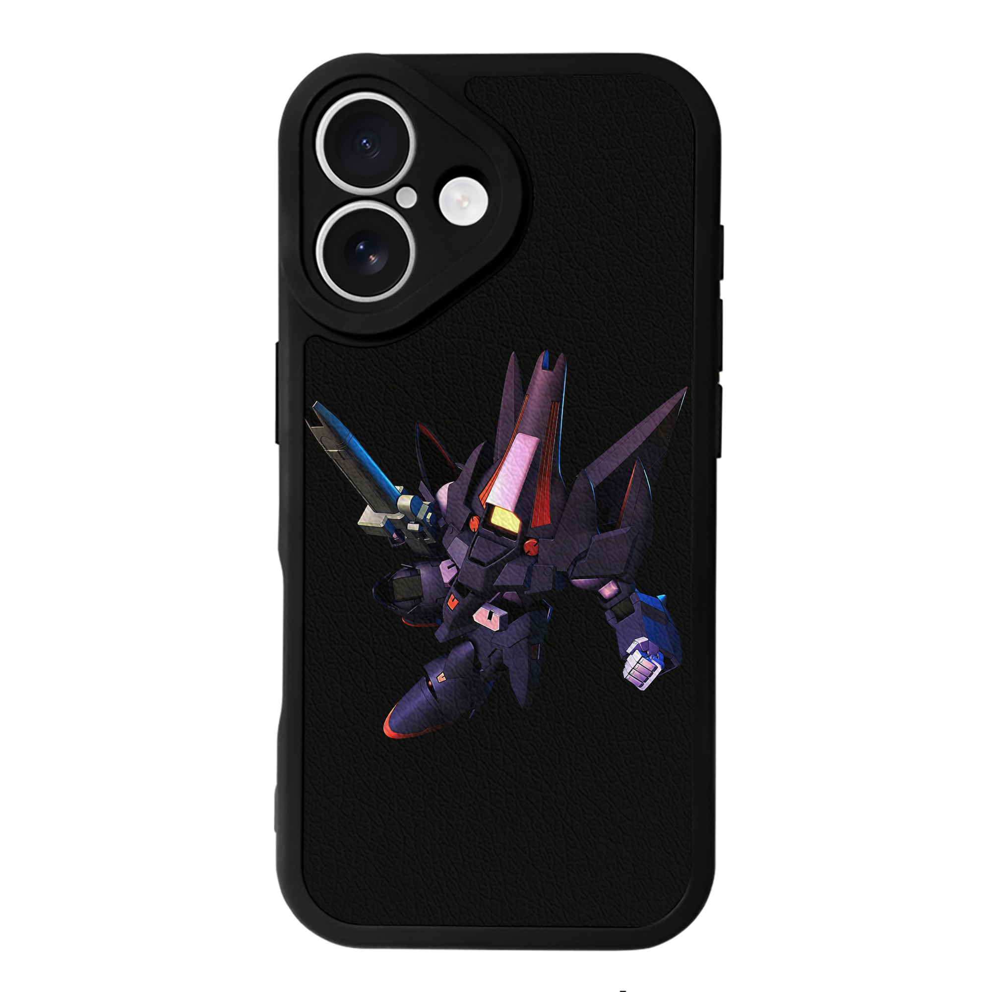 （画像用） 機動戦士ガンダム Mobile Suit Gundam 【iPhone 16シリーズ対応】シリコンスマホケース（レザー調） 材質：シリコン